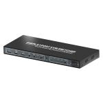 ROHS Black 4 X 1 1080P HDMI DP KVM Switch