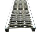Safety Anti Skid Metal Plate Grating , Durable Slip Resistant Steel Plate