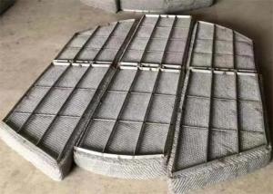 China 1000mmx1000mm No Sections Demister Pad Mist Eliminator SS304 wholesale