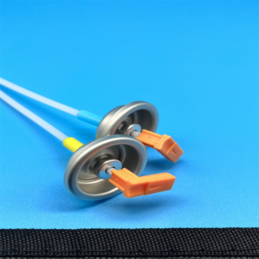 Precise Silver Metered Aerosol Valve For Consistent 50-200mcl Spray Rate