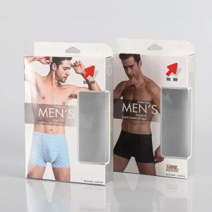 China 365nm 385nm 395nm 405nm Paperboard Custom Size Accepted for Men's Underwear Packaging wholesale
