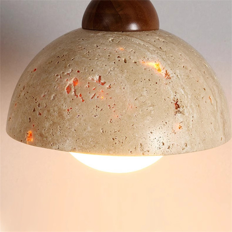 Wabi Sabi Pendant Light Janpanese Stone ceramic pendant light(WH-AP-574)