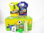 World Cup Multi Fruit Flavor CC Stick Candy With Tattoo Stick And Soccer Whistle