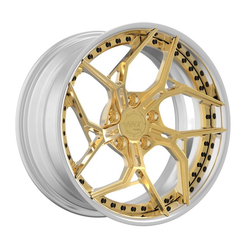 Passenger car wheel 19 20 21 22 24 inch custom forged car rims 5 hole 5x114.3 5x120 alloy car wheels