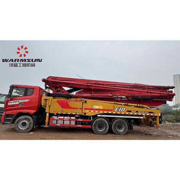 2022 SANY Used Concrete Pump Truck 49 Meters for Construction and Energy Mining