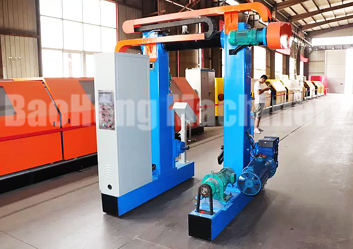 Copper Tape Rewinding Machine PLC Controlled Dispatch 2500mm Drum