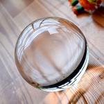 Transparent Clear Acrylic Contact Juggling Ball 70mm 75mm Color Customized
