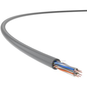 China PVC Sheath Zigzag UTP Cat 6A Cable 23AWG Cat 6A Network Cable wholesale