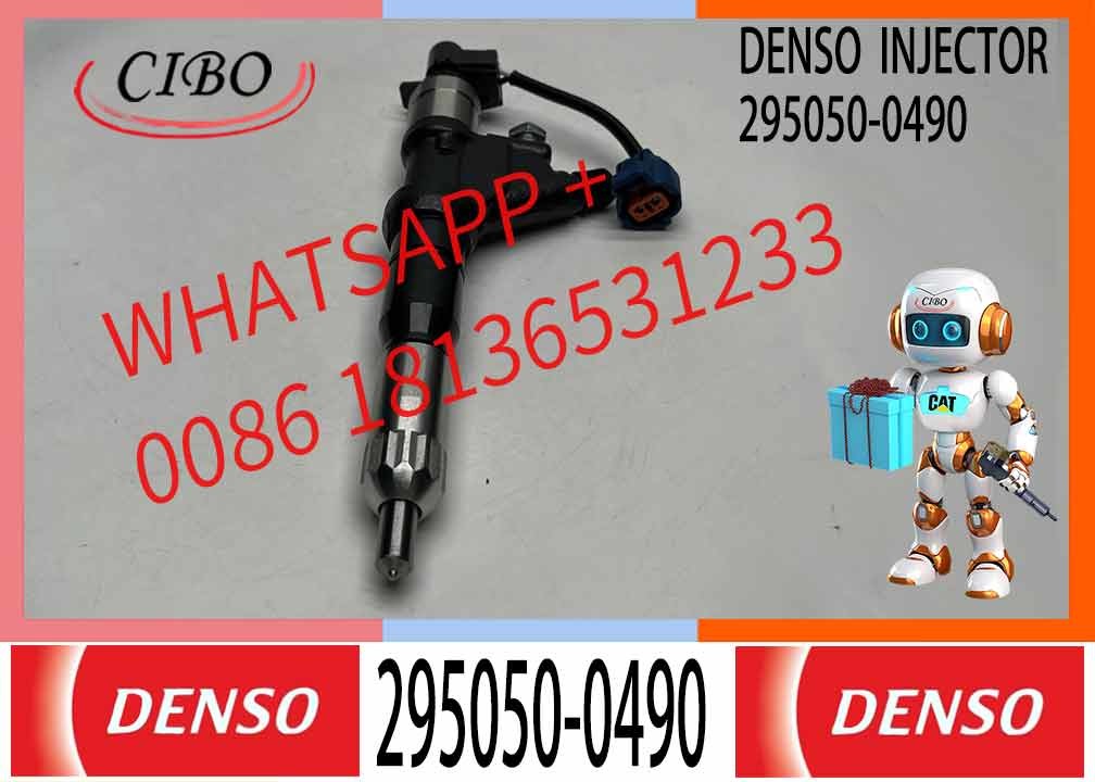 Car Engine Common Rail Injector 23670-E0220 295050-0490 Injector 295050-2570 295050-0490 For Hino Heavy Duty Truck E13C