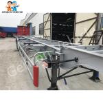 20ft Container Transport 2 Axles 16T Skeleton Semi Trailer