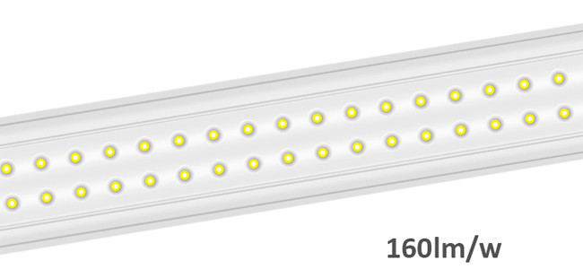 8ft 50W 180lm/W Warehouse Ceiling Lights Free Photometric Plan