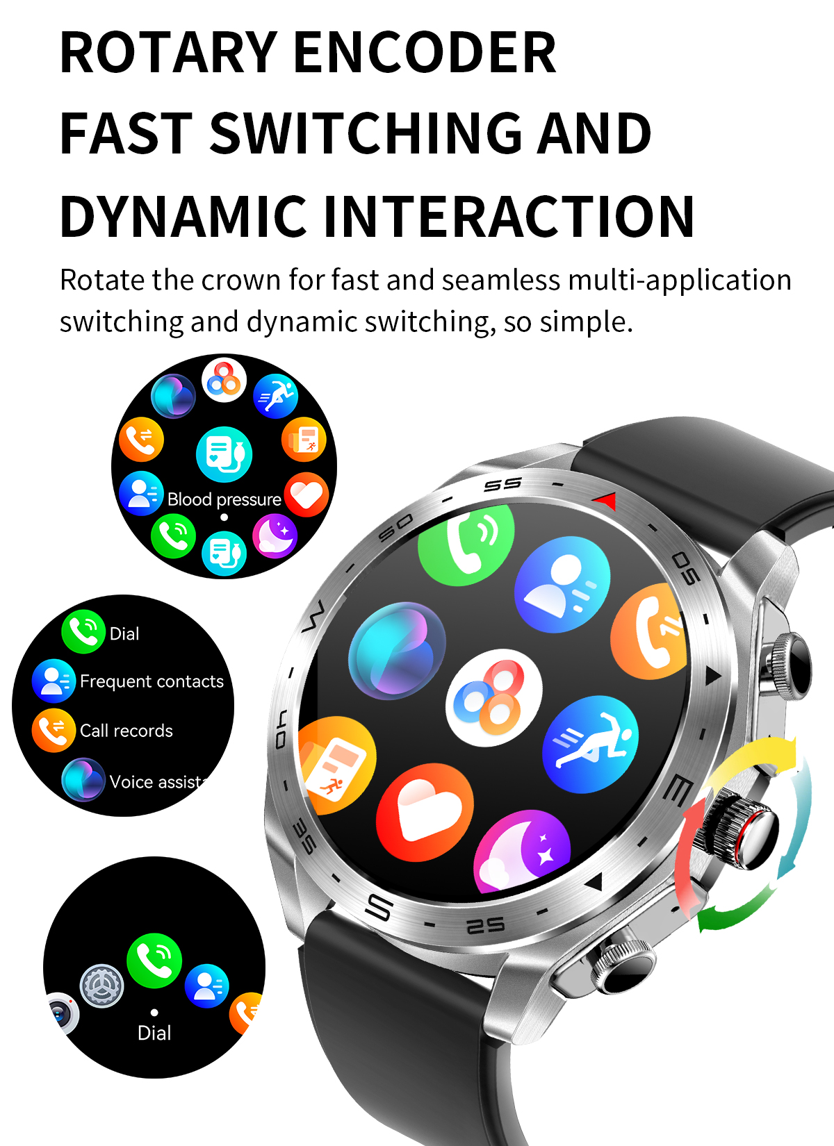 IPS Screen TWS Smart Watch Wireless Earbuds And Calories Tracker Smartwatch 2 In 1 Earphone