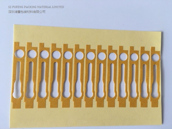 High Temperature Strong Double Sided Tape , Silicon ESD Polyimide die cut kapton tape