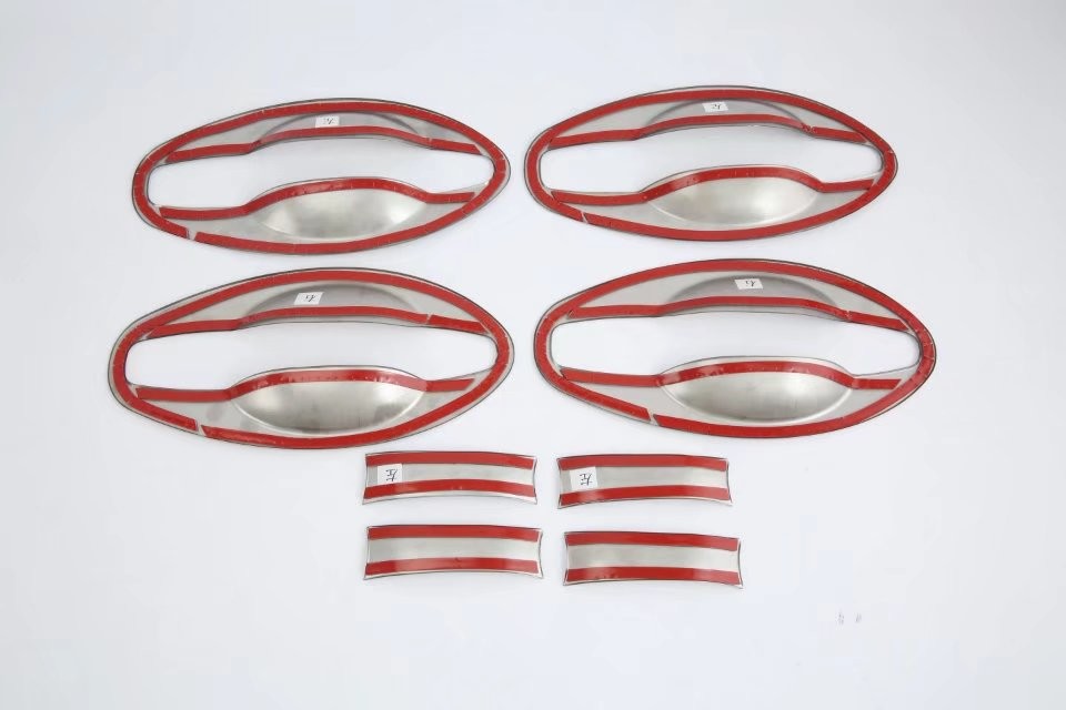 Chrome Auto Body Trim Parts for MITSUBISHI Outlander 2016 , Two Design Handle Inserts