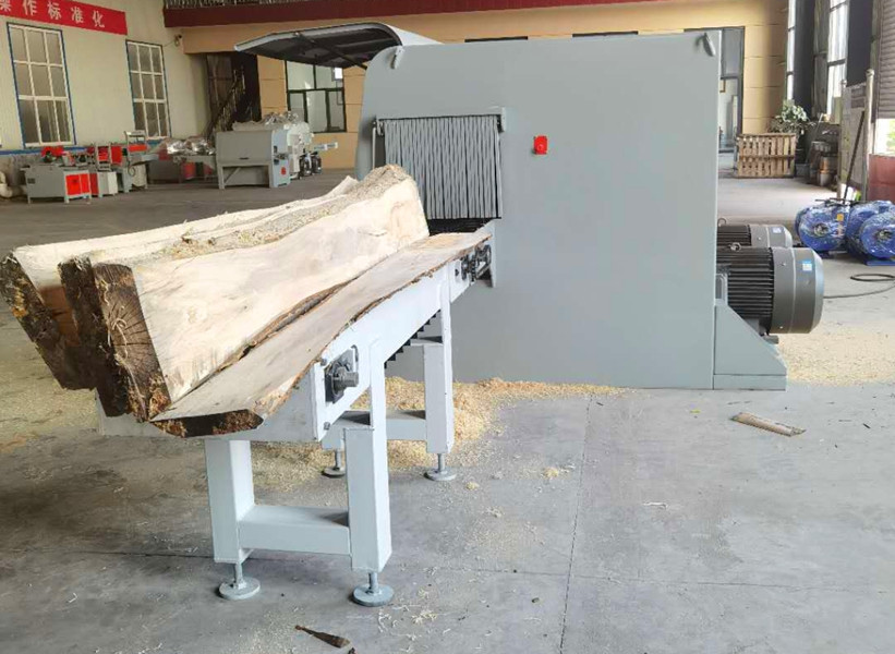 Electric Multi Rip Saw Machine For Wood / Log / Panel Cutting