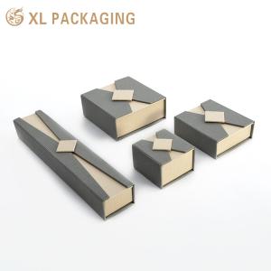 China XL Packaging Manufacturer Custom Logo New Jewelry Paper Box Ring Necklace Gift Luxury Jewelry Packaging wholesale