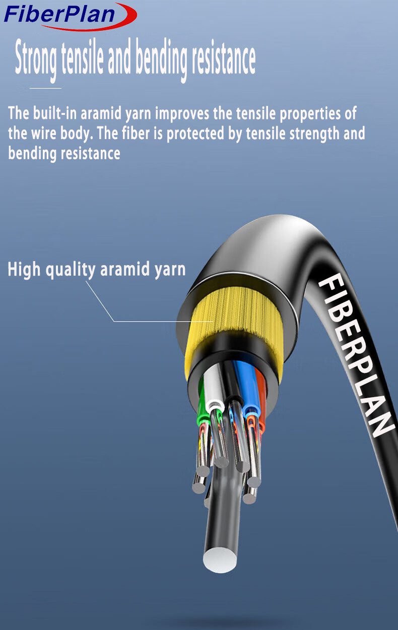 Durable And Reliable ADSS Cable For Telecommunications Networks With High Voltage Compatibility