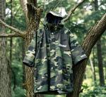 Polyester Tactical Training Security Guard Raincoat Waterproof For Men