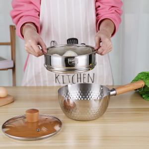 China Multi Cooking Steam Pot 2 Tiers Stainless Steel 304 Long Service Life wholesale