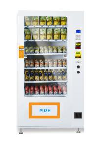 China Indoor / Outdoor Refrigerated Vending Machine Customized Color Steel Trays wholesale