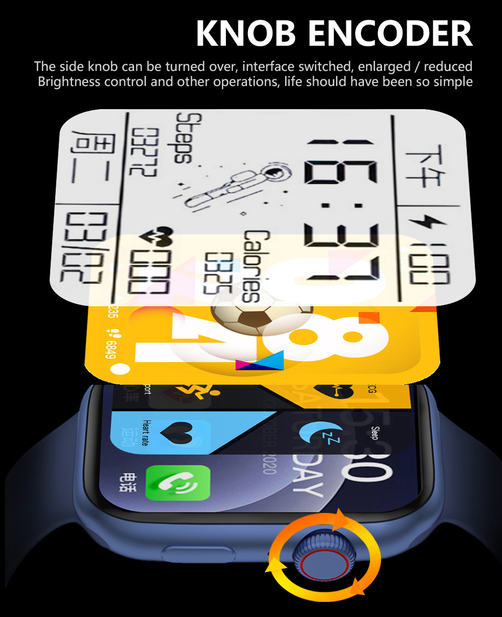 2021 Bluetooth Call 1.8inch HP Smart Watch Men DW98 Heart Rate Monitor Smartwatch IWO 13 Lite For Android IPhone Xiaomi