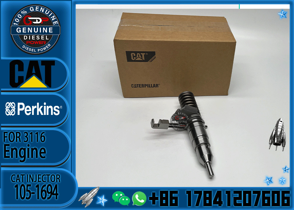Remanufactured Common Rail Diesel Injector PUMP INJECTOR 102-7038 105-1694