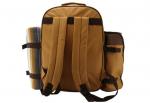 Brown 4 Persons Picnic Set Bag/ Outdoor Picnic Bag odm-y2