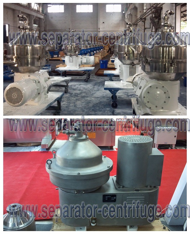 Automatic Centrifuge Filtration Systems Separator Milk Dairy Continuous Disc Type Centrifuge