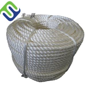 China Synthetic 3 Strand Nylon Rope shock resistant With UV Treatment wholesale