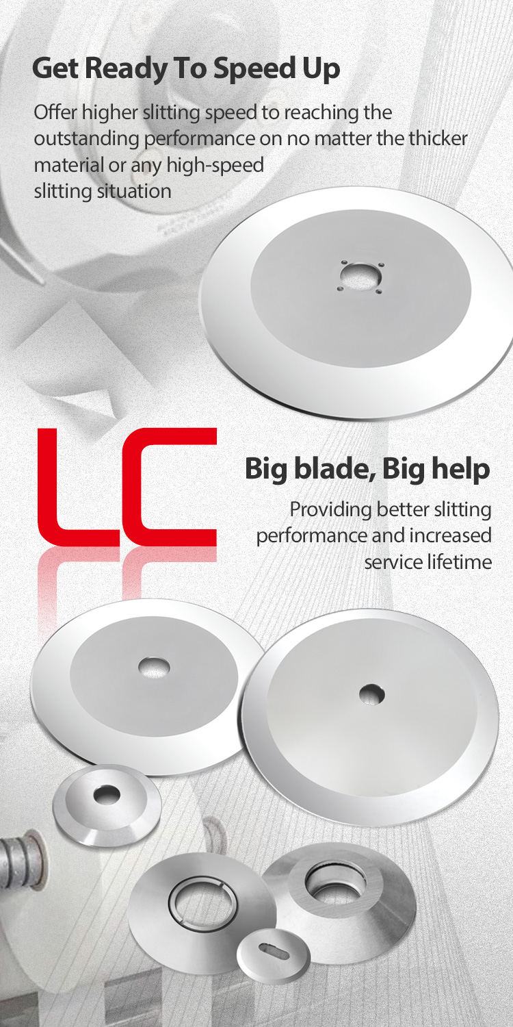 High quality and sharp round cutting blades for industrial circular blade customization