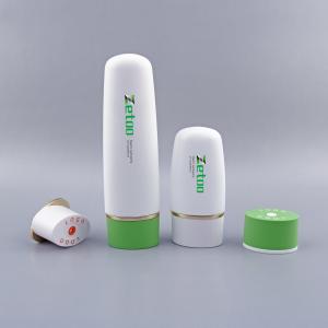 Customized Oval Cosmetic Bottle 50ml / 100ml Skincare Bottles Packaging With