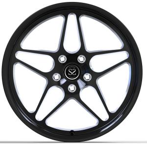 China SSWS1031 1-PC Rims Satin Black Milling Windows Forged Wheels 20inch wholesale