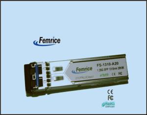 China 1.25Gbps 1310nm Single-mode Dual LC 10km SFP Module wholesale