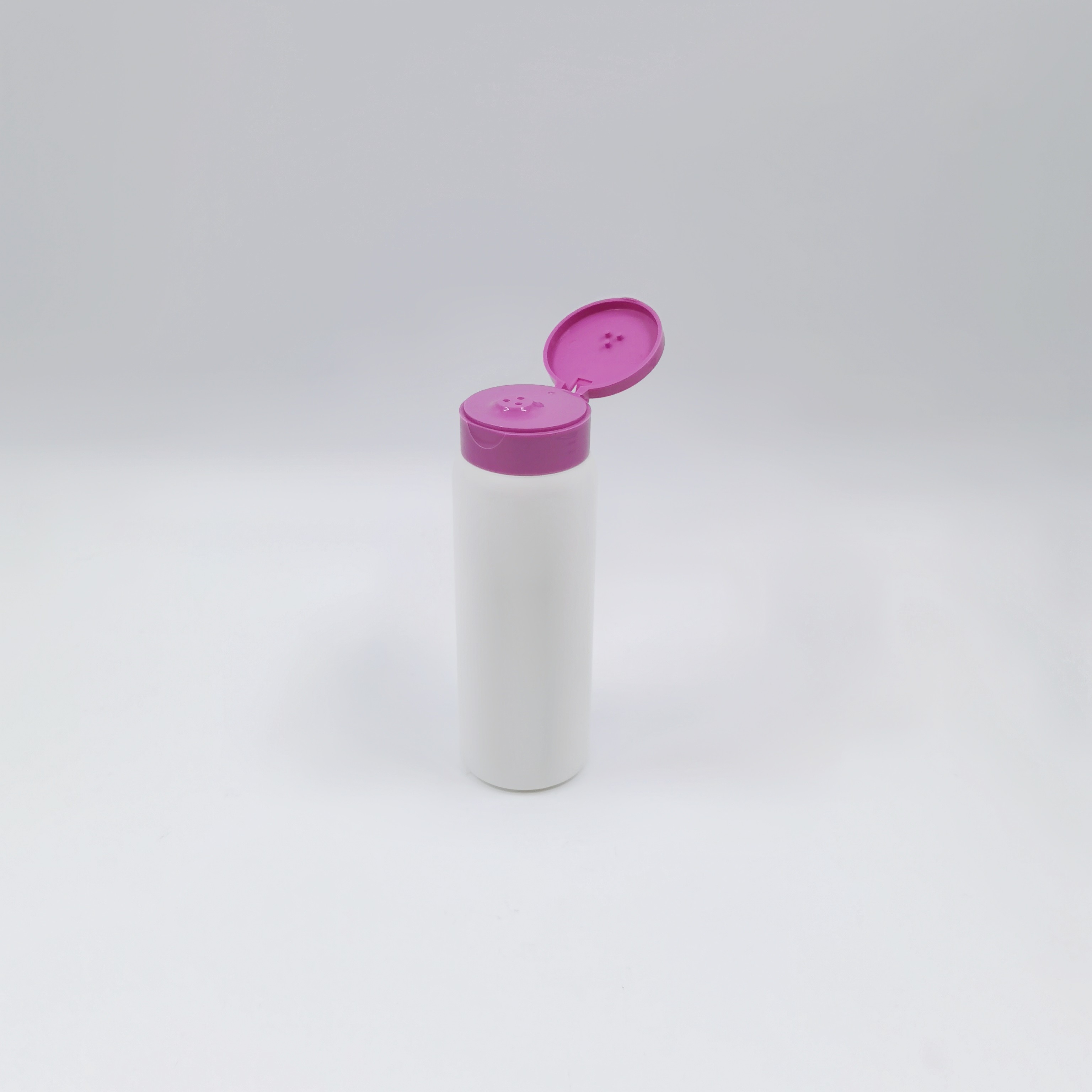 White HDPE 250ml Wide Mouth Plastic Cosmetic Bottles