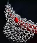 6'' Ss Round Cookware Chainmail Scrubber Cleaning Cast Iron Pan