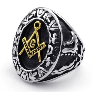 China Tagor Jewelry Super Fashion 316L Stainless Steel Casting Ring PXR166 wholesale
