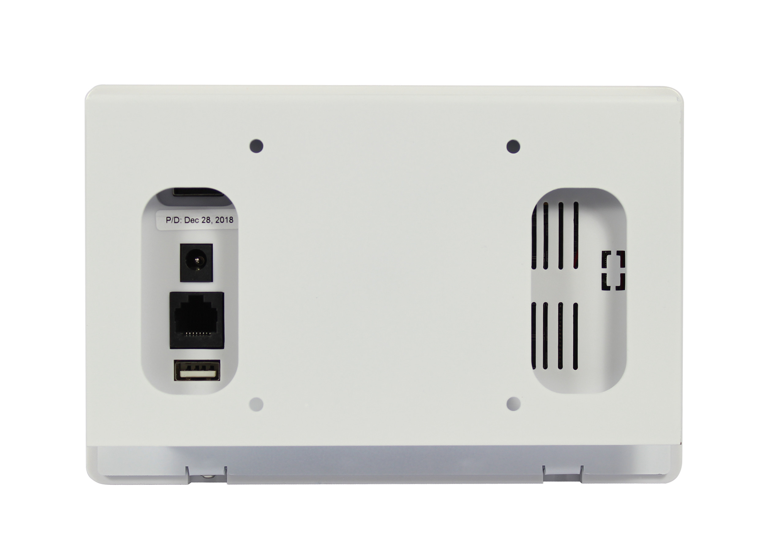 Android Wall Flush Mounted POE Tablet With RS232 RS485 GPIO For Time Attendance