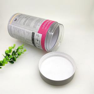 China Protein Powder Eco - Friendly Airtight Plastic Jar / Cardboard Cylinder Tubes wholesale