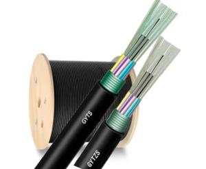 China 48 Cores Outdoor Armored Fiber Optic Cable GYTS GYTZS single mode optical fiber cable wholesale
