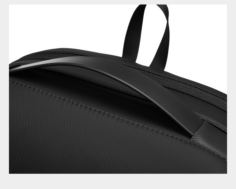Male Polyester Waterproof Business Backpack Anti Theft Fashionable