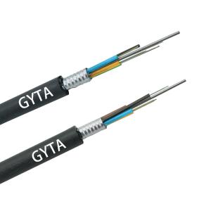 China Outdoor Single Mode 4 Core Ofc Cable GYTA Fiber Optic Cable wholesale