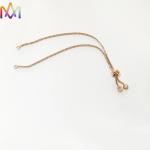 SS316 Adjustable Slider Chain Bracelet