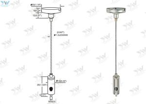 China Wire Length Adjustable Cable Grippers Wire Hanging System For Suspension wholesale