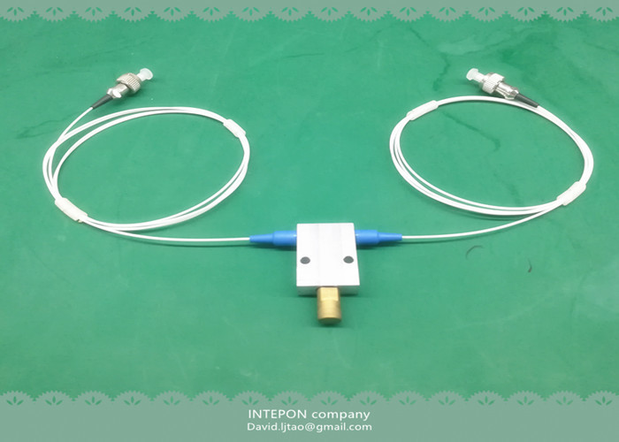 Fiber attenuator, 850nm, multi mode fiber, 26x18x8mm, 1~60dB attenuation.