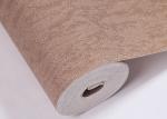 Embossed Retro Vintage Wallpaper , Contemporary Home Interior Wallpaper