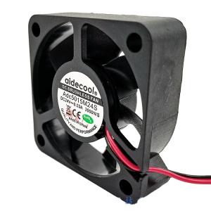 China Plastic 12V 2.7A 4 Pin Case Fan 50x50x15mm High Speed QFR1212GHE wholesale