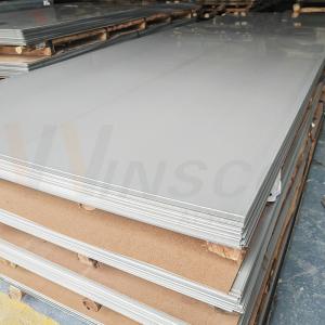 China 1250mmx2500mm Friction Resisting Stainless Steel Sheet 2b Surface Mill Edge wholesale