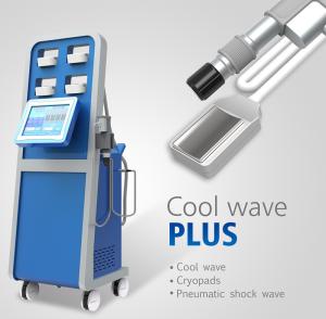 China Cryolipolysis Fat Freezing Machine Combine CRYO And Shock Wave Therapy wholesale