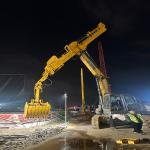 High Productivity Excavator Telescopic Arm For Cat Komatsu Hitachi CAT320 CAT330