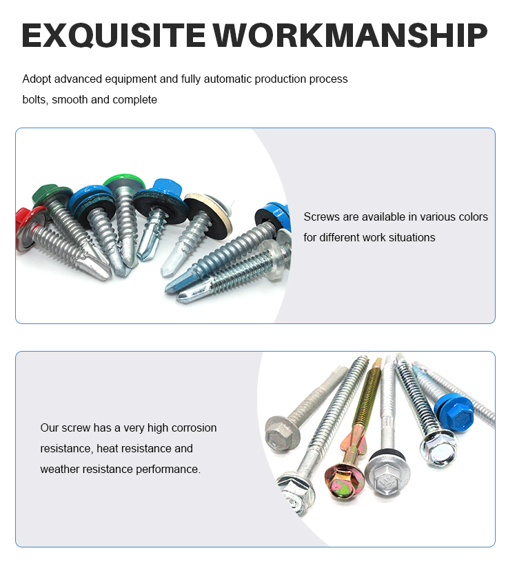 Pan Head Drilling Screws and Cross Recessed Self Tapping Screw